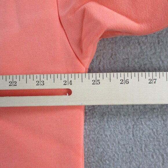 COMFRT Hoodie Adult Large Coral Orange Fleece Signature Sweatshirt Limited Ed - Picture 9 of 11